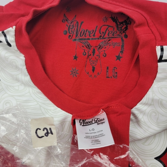 NWOT Novel Teez Santa Clause Christmas tshirt - Picture 5 of 5